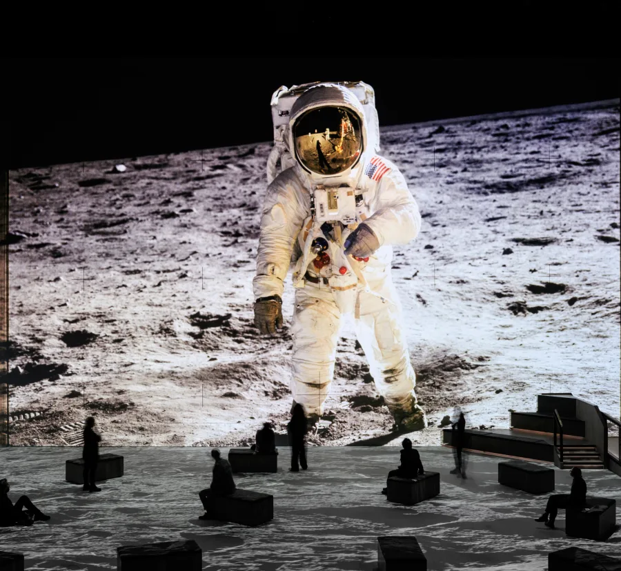 Cutting-edge immersive 360◦ visuals and sound